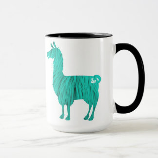 Türkis-Pelzlama-Tasse Tasse
