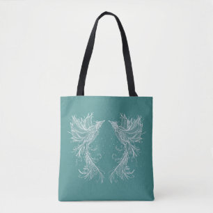 Türkis Phoenix paart Taschen-Tasche