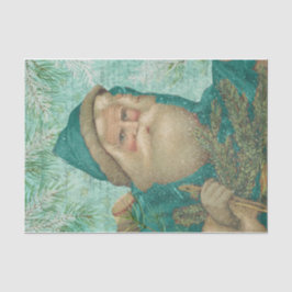 Türkis Santa Seidenpapier