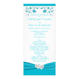 Türkis, Silberne Liebe Herz Programm Hochzeiten