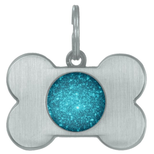 Türkis Sparkle Tiermarke (Vorderseite)