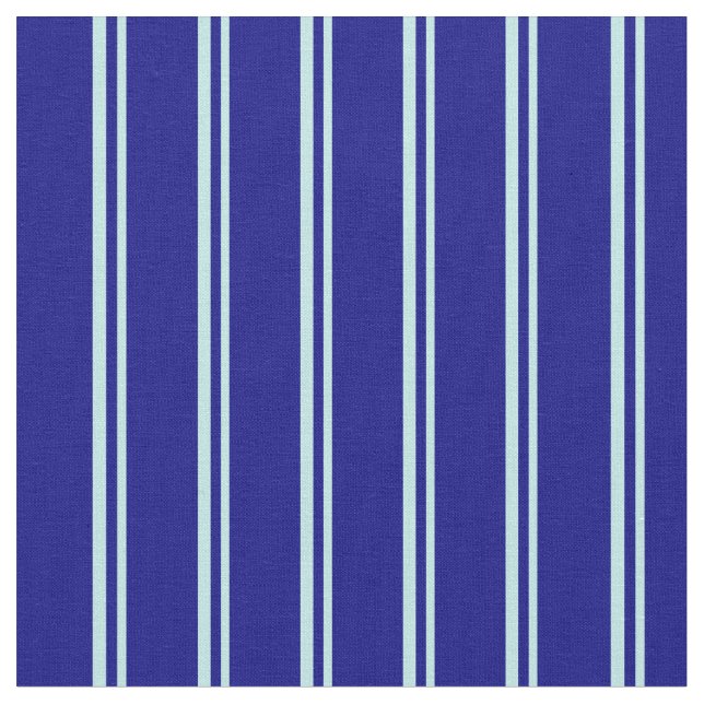 Türkis und Blaue Streifen Stoff (Nahaufnahme)