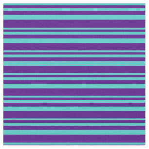 Türkis- und Indigofarbenmuster Stoff