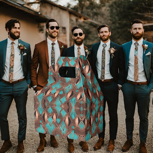 Türkis und Kupfer Geschenkschachtel (Von Creator hochgeladen)