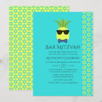 Türkis und Lemon Tropical Summer Bar Mitzvah