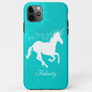 Türkis Unicorn Personalisiert Case-Mate iPhone Hülle
