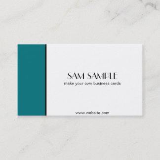 Türkis Visitenkarte