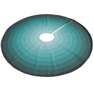 Türkis-Weihnachtssüßigkeits-Baum-Rock durch Jan Fleece Weihnachtsbaumdecke