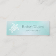 Türkis White Turtle