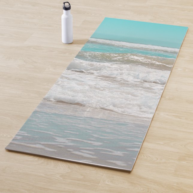Türkisblau Himmelssee Yogamatte (Beispiel)