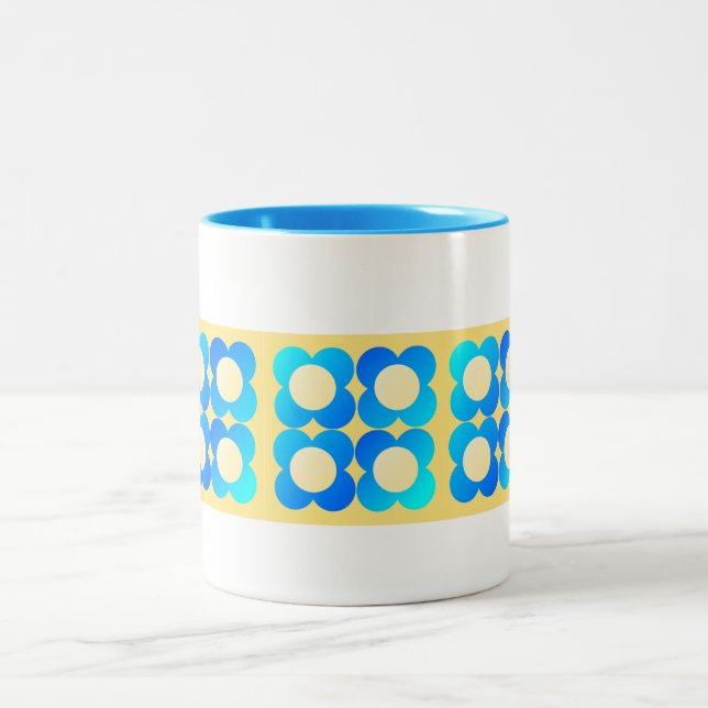 Türkisblau Lemon Tasse (Mittel)