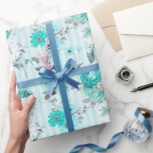 Türkisblau und Weiß Jeder Anlass