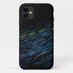Türkisblaue Lichtmalerei 1 Case-Mate iPhone Hülle