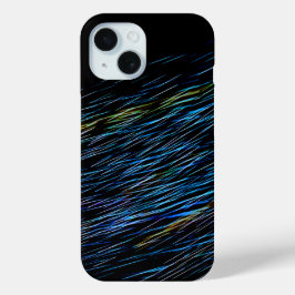 Türkisblaue Lichtmalerei 1 Case-Mate iPhone Hülle