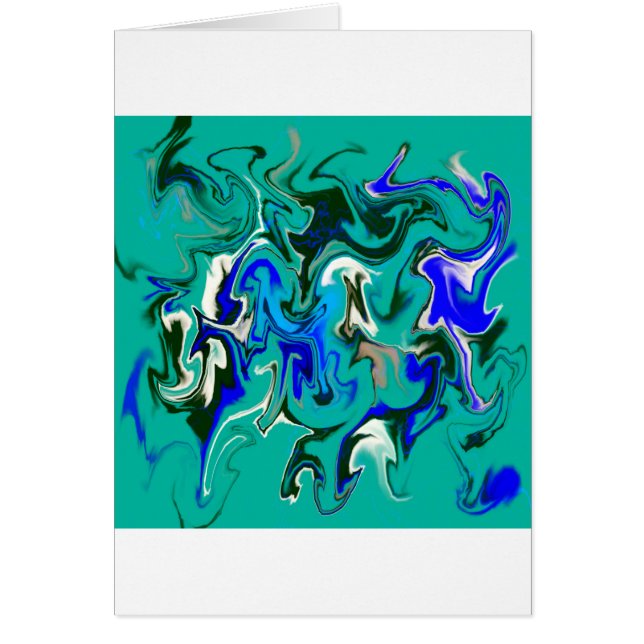 Türkisblaue Marmorstruktur (Vorne)