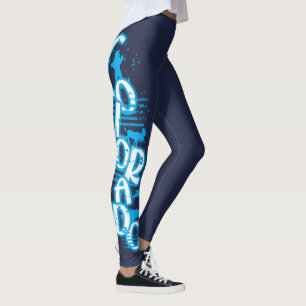 Türkisblaues Wildtier Colorado Leggings