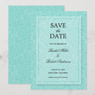Türkisblume Save The Date