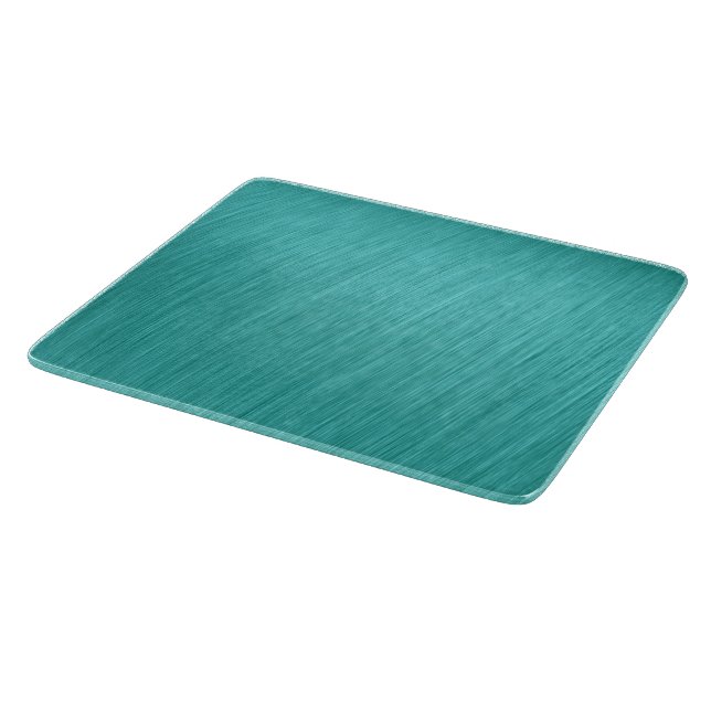 Türkisbraun-Glass Schneidebrett (Ecke)