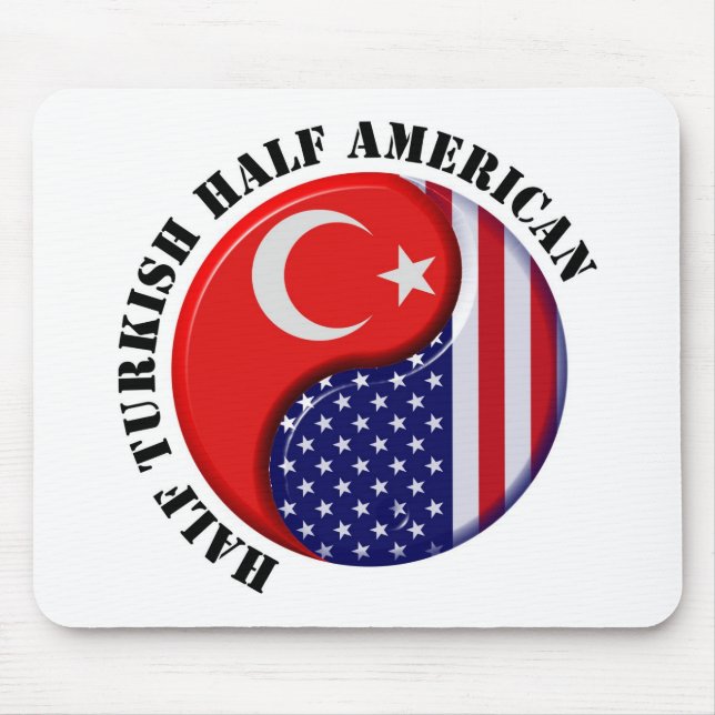 Türkisch-Amerikanisches Mousepad (Vorne)