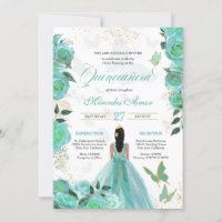 Türkisch Aquamarine blaue Rose Schmetterling Quinc