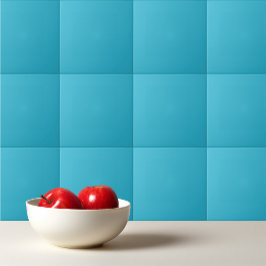 Türkisch blau - aquamarines Aquablau in fester Far Fliese