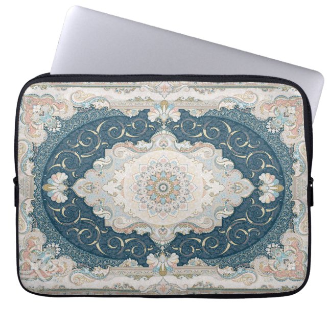 Türkisch-Persischer Teppich-Rug Laptopschutzhülle (Vorderseite)