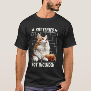 Türkisch Van Katze Besitzer BATTERIEN NICHT ENTHAL T-Shirt