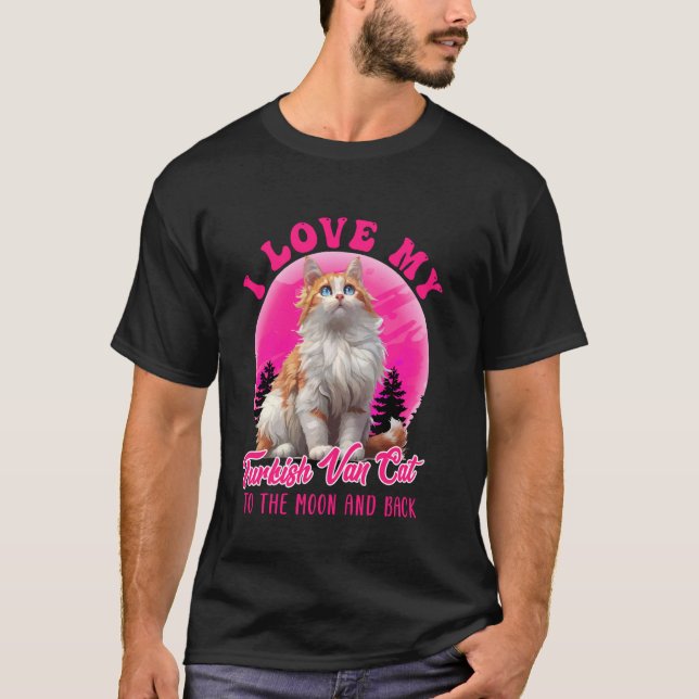 Türkisch Van Mommy I LIEBE MEY TÜRKISH VAN CAT Vin T-Shirt (Vorderseite)