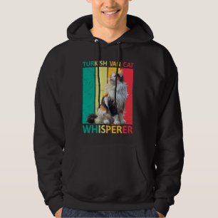 TÜRKISCH VAN WHISPERCat Vater Vintag Hoodie