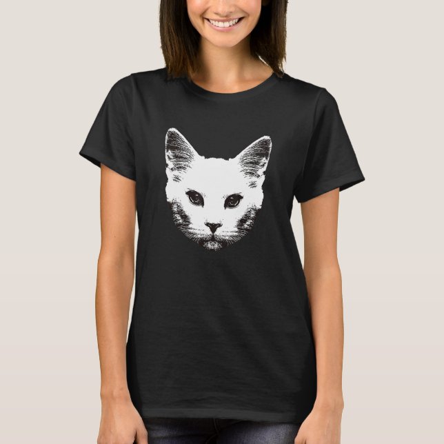 Türkische Angora-Katze T-Shirt (Vorderseite)