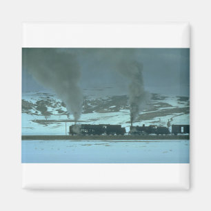 Türkische Dampf-Power eine Fracht von Sivas zu Magnet