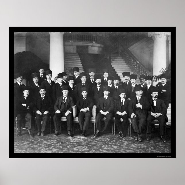 Türkische Delegation 1923 Poster (Vorne)