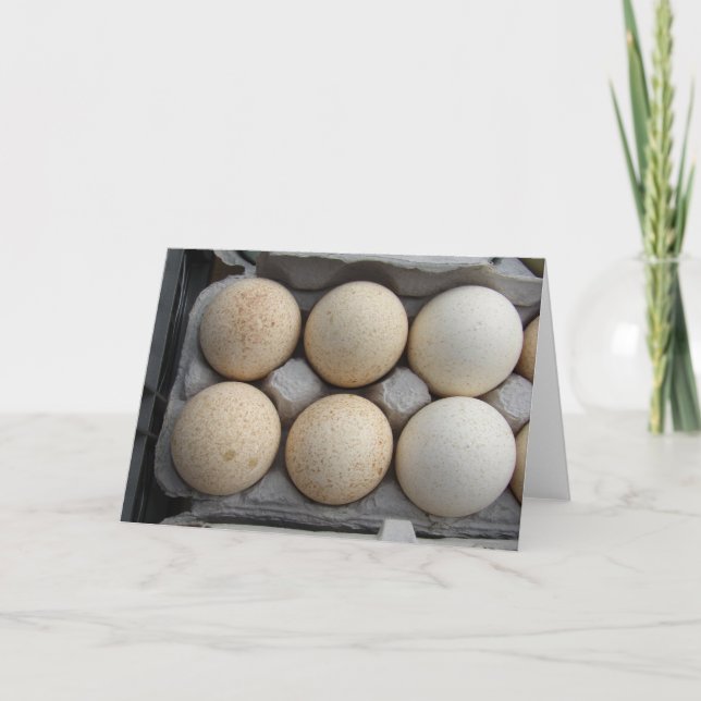 Türkische Eier Karte (Vorderseite)