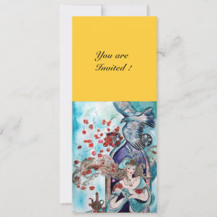 TÜRKISCHE FAIRE TALE, hellrot-weiß Einladung