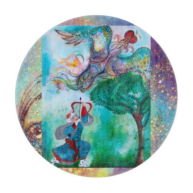 TÜRKISCHE FAIRY TALE / PHOENIX UND ARCHER SCHNEIDEBRETT (Vorderseite)