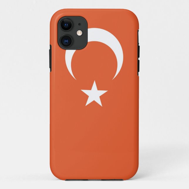 Türkische Flagge Case-Mate iPhone Hülle (Rückseite)