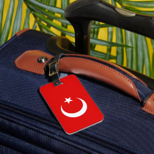 Türkische Flagge Gepäckanhänger