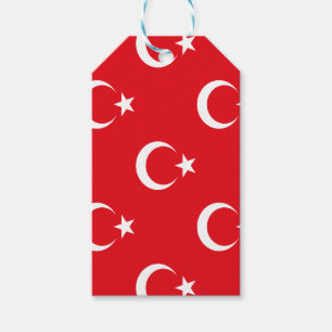 Türkische Flagge Geschenkanhänger