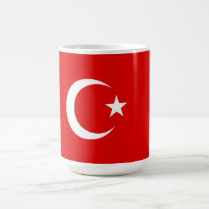 Türkische Flagge Kaffeetasse