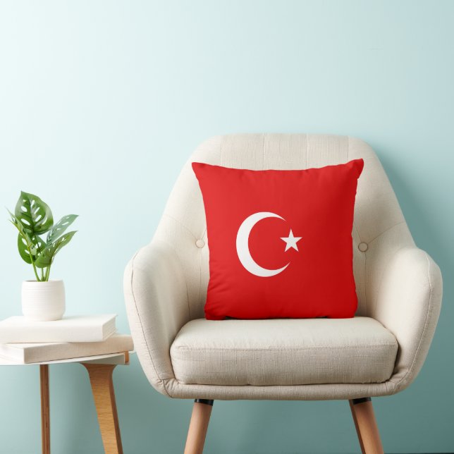 Türkische Flagge Kissen (Stuhl )