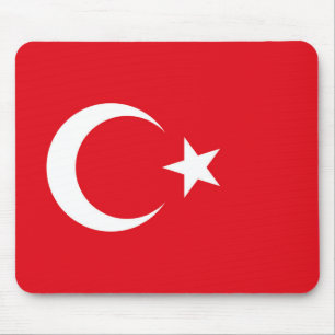 Türkische Flagge Mousepad