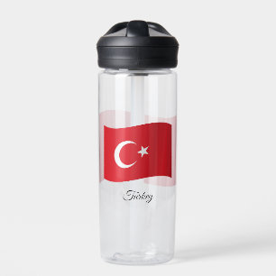 Türkische Flagge, Patriotische Türkei Trinkflasche