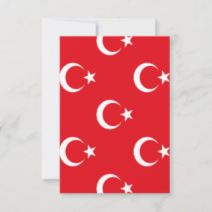 Türkische Flagge Save The Date