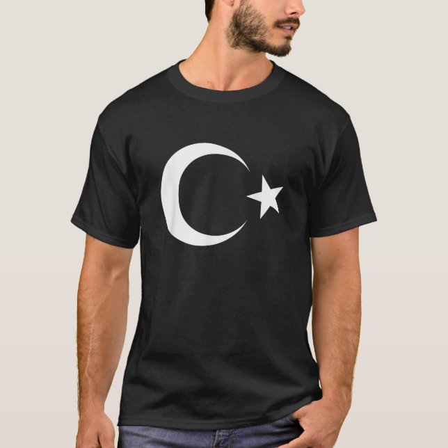 Türkische Flagge T-Shirt (Vorderseite)