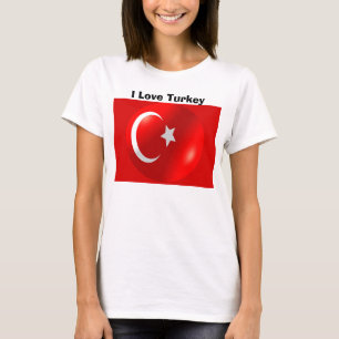 Türkische Flagge T-Shirt