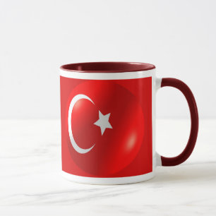 Türkische Flagge Tasse