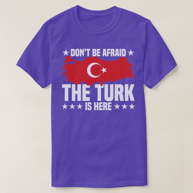 Türkische Flagge Türkei Geschenk 1 T-Shirt (Design vorne)