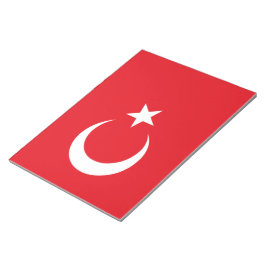 Türkische Flagge (Türkei) Notizblock