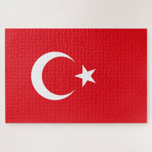 Türkische Flagge (Türkei) Puzzle