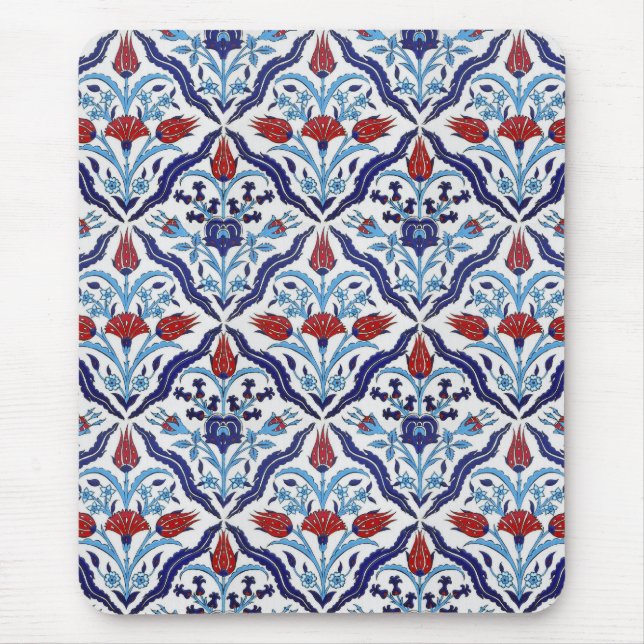 Türkische Fliese Mousepad (Vorne)